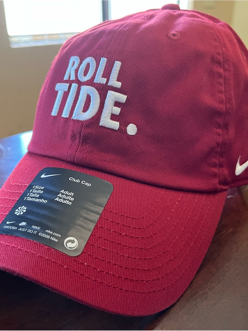 Alabama Crimson Tide Hat Nike Prime time Chant Club NWT